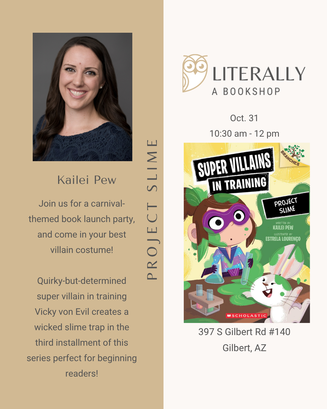 Book Launch Party: Project Slime